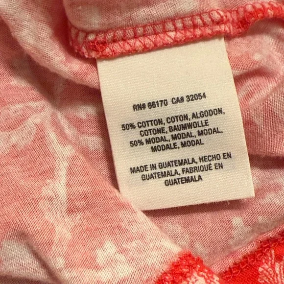 Maeve Anthropologie Red Tie Front Short Sleeve Shirt Size Small M1 - Picture 4 of 7